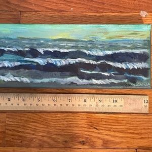 Original Acrylic Painting of the Ocean